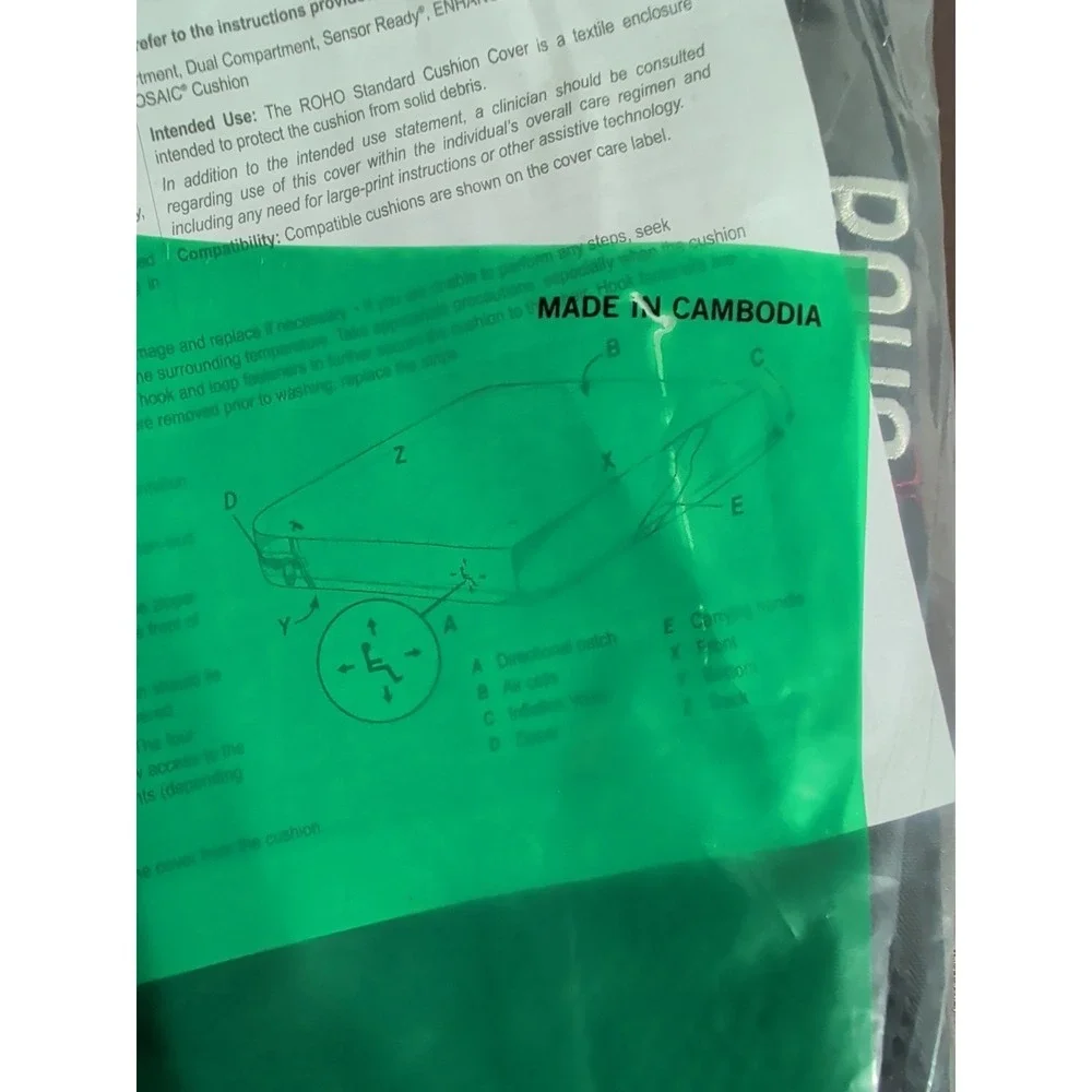 Roho Wheelchair Cushion Cover, New T25033